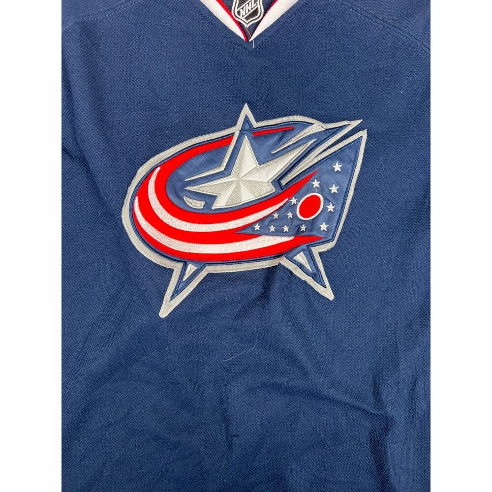 Reebok NHL Columbus Blue Jackets Men’s 52 Navy Blue Premier Hockey Jersey Canada - Picture 4 of 9